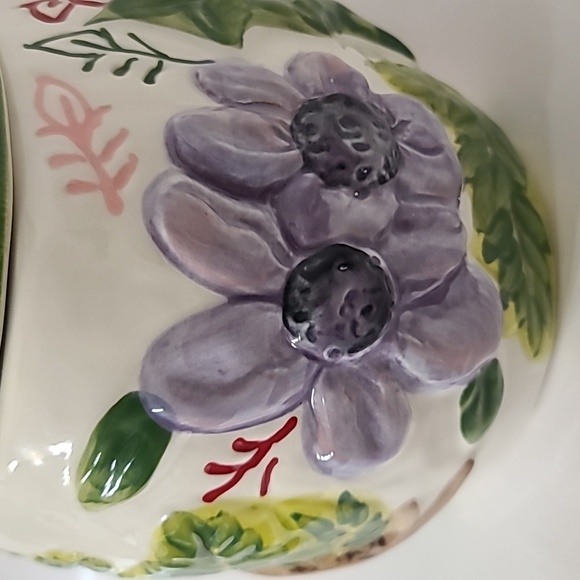 Anthropologie Nathalie Lete Reindeer Christmas Cookie Jar - Picture 7 of 10